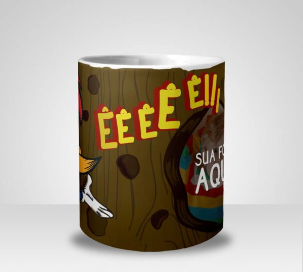 Caneca Pica-Pau com Foto