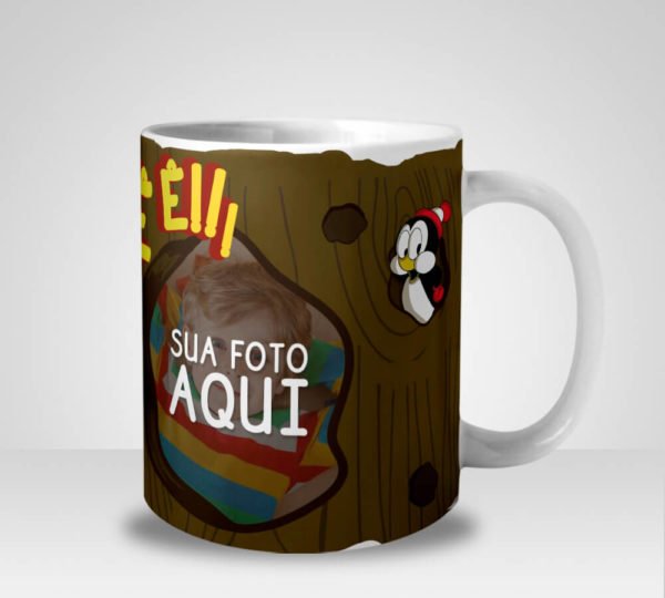 Caneca Pica-Pau com Foto