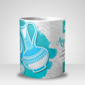 Caneca Signo de Aquário (Mod.1)