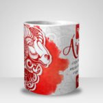 Caneca Signo de Áries (Mod.1)