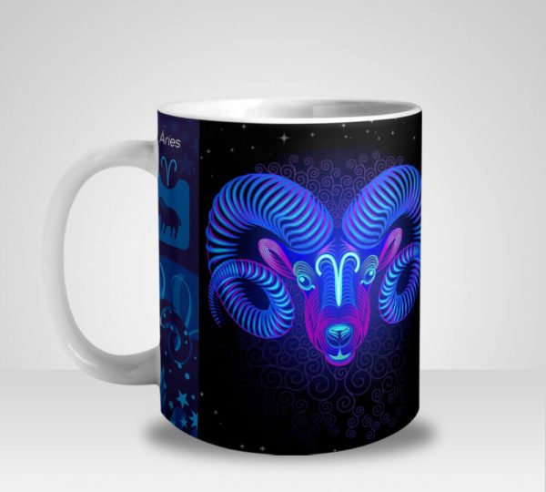 Caneca Signo de Áries (Mod.2)