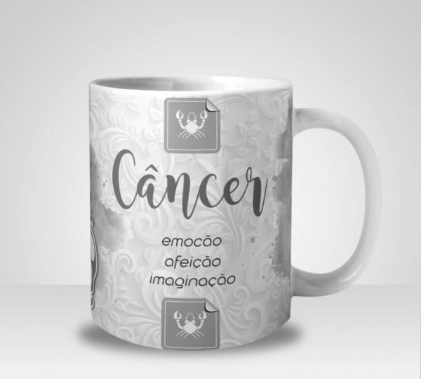 Caneca Signo de Câncer (Mod.1)