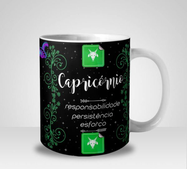 Caneca Signo de Capricórnio (Mod.2)