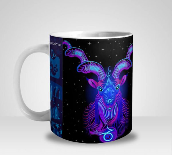 Caneca Signo de Capricórnio (Mod.2)