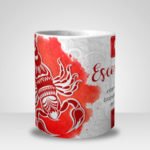 Caneca Signo de Escorpião (Mod.1)