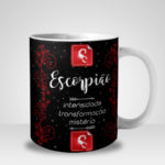 Caneca Signo de Escorpião (Mod.2)