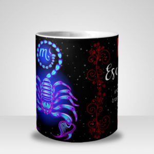 Caneca Signo de Escorpião (Mod.2)