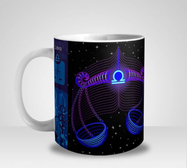 Caneca Signo de Libra (Mod.2)