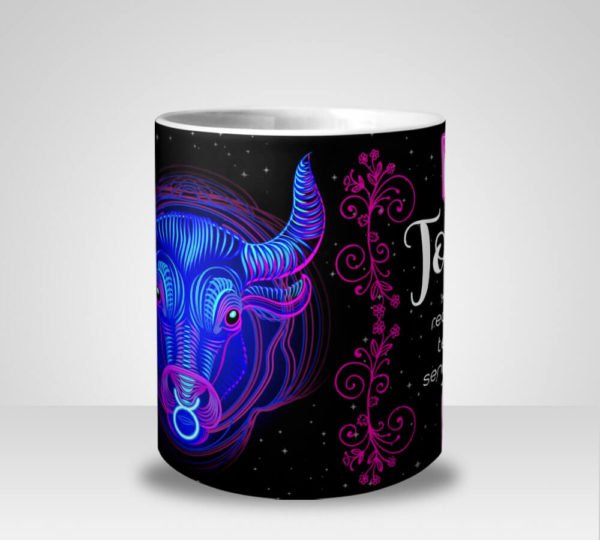 Caneca Signo de Touro (Mod.2)