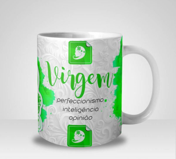 Caneca Signo de Virgem (Mod.1)