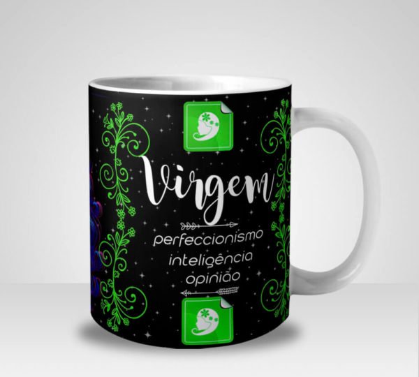 Caneca Signo de Virgem (Mod.2)