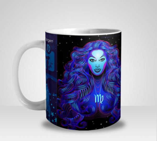 Caneca Signo de Virgem (Mod.2)