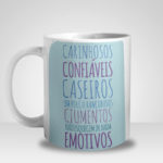 Caneca A Vida de Um Canceriano (Signo de Câncer)