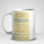 Caneca A Vida de Um Geminiano (Signo de Gêmeos)