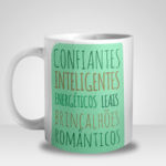 Caneca A Vida de Um Leonino (Signo de Leão)