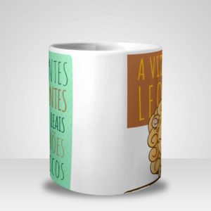 Caneca A Vida de Um Leonino (Signo de Leão)