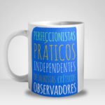 Caneca A Vida de Um Virginiano (Signo de Virgem)