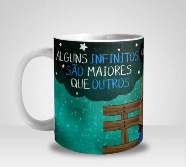 Caneca Alguns Infinitos são maiores que Outros