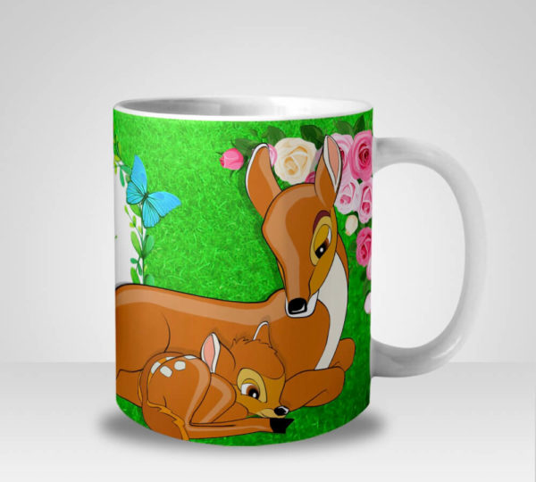 Caneca Amor de Mãe Bambi