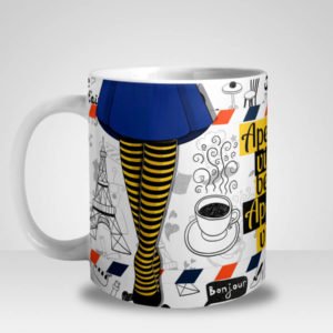 Caneca Apenas Viva bem, Apenas viva