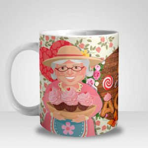 Caneca Avó é Mãe com Açúcar (Mod.1)