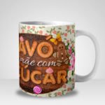 Caneca Avó é Mãe com Açúcar (Mod.1)