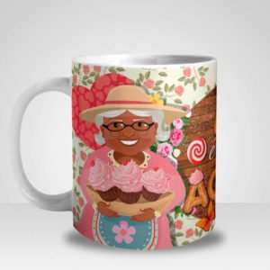 Caneca Avó é Mãe com Açúcar (Mod.2)