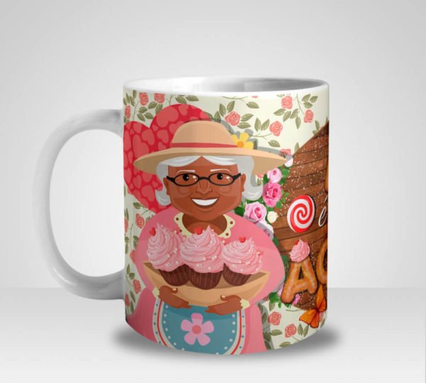 Caneca Avó é Mãe com Açúcar (Mod.2)