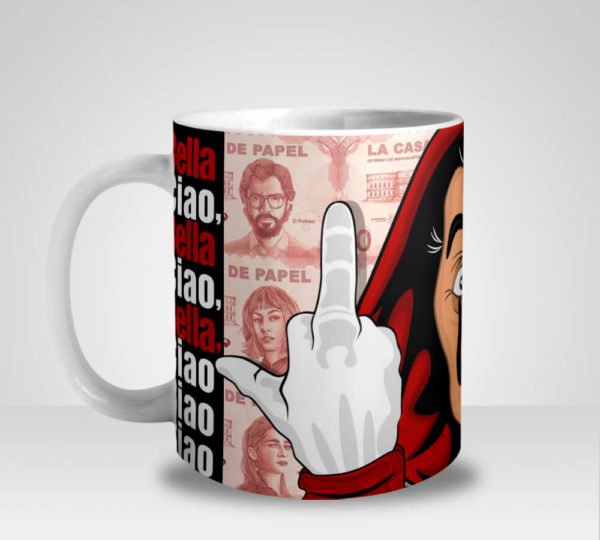 Caneca Bella Ciao, Bella Ciao, Bella Ciao Ciao Ciao