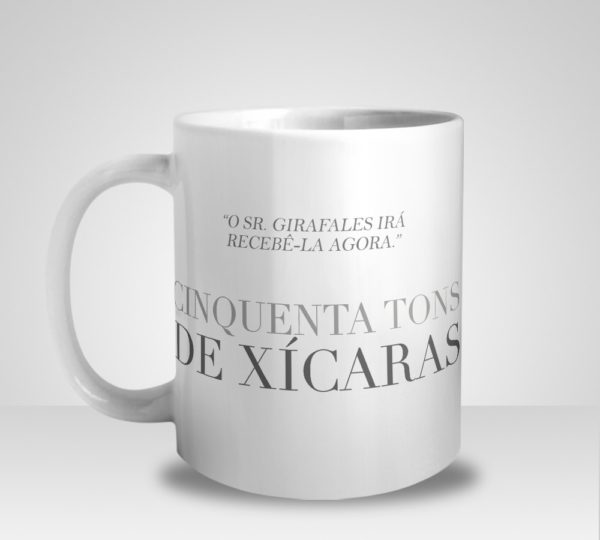 Caneca Cinquenta Tons de Xícaras