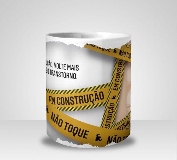 Caneca Corpo em Construção