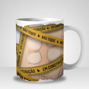 Caneca Corpo em Construção