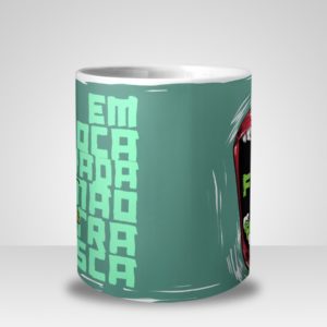 Caneca Em Boca fechada Não Entra Mosca