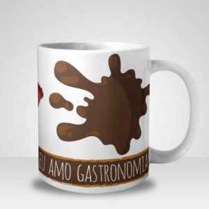 Caneca Eu Amo Gastronomia