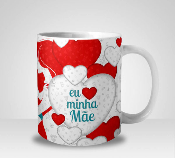 Caneca Eu Amo minha Mãe