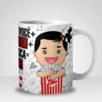 Caneca Eu & Você + Netflix + Pipoca = Love (Mod.1)