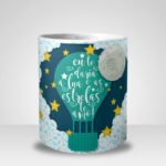 Caneca Eu te Daria a Lua e as Estrelas