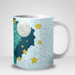 Caneca Eu te Daria a Lua e as Estrelas