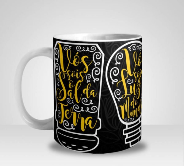 Caneca Evangélica Vós sois o Sal da Terra