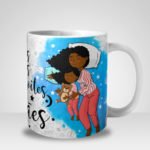 Caneca Feliz são os Dias e Noites das Mamães - Menina (Mod.3)