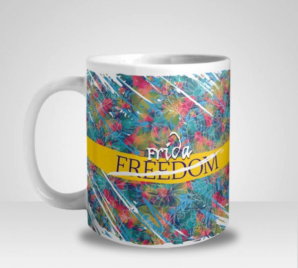 Caneca Frida Kahlo Freedom