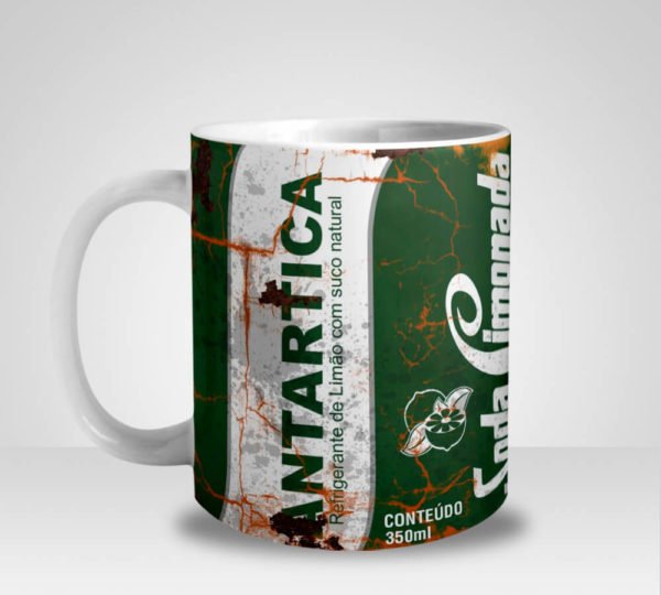 Caneca Latas Antigas Antartica Limonada (Mod.1)