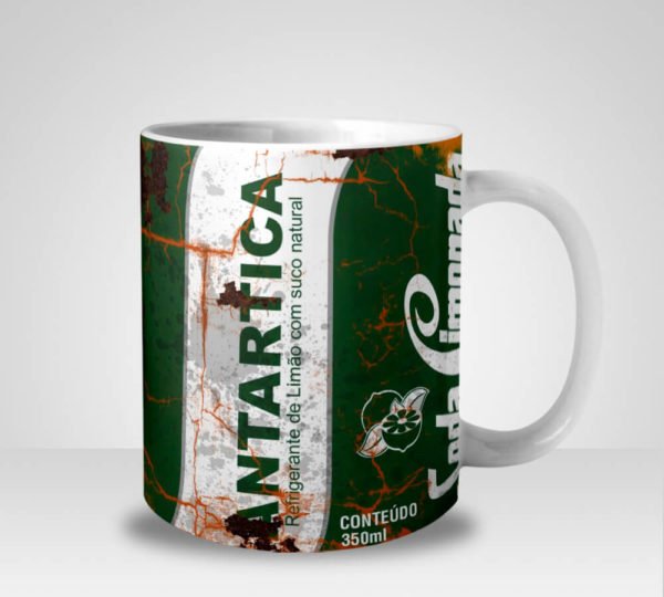 Caneca Latas Antigas Antartica Limonada (Mod.1)