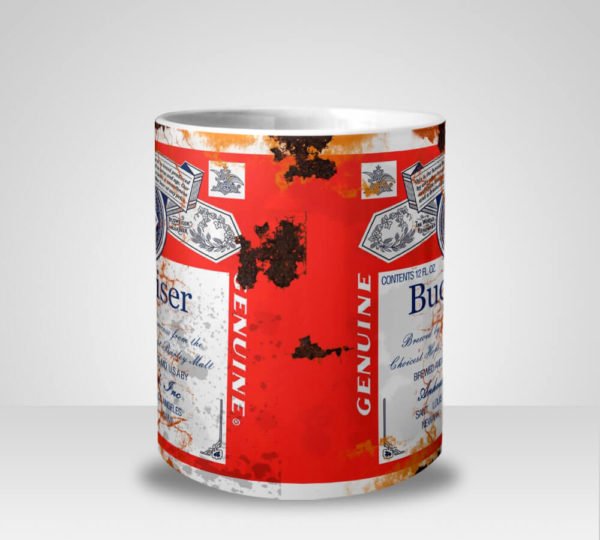 Caneca Latas Antigas Budweiser