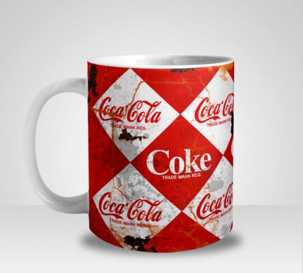 Caneca Latas Antigas Coca-Cola (Mod.1)