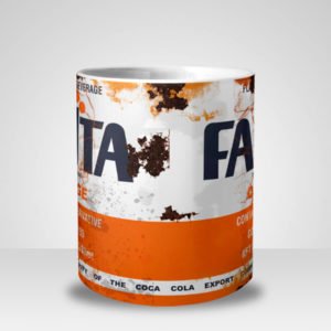 Caneca Latas Antigas Fanta (Mod.2)