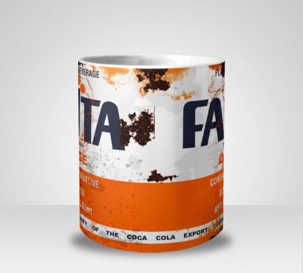 Caneca Latas Antigas Fanta (Mod.2)