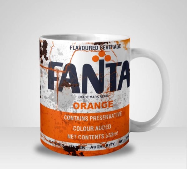 Caneca Latas Antigas Fanta (Mod.2)