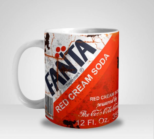 Caneca Latas Antigas Fanta (Mod.1)