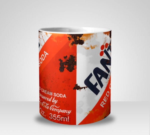 Caneca Latas Antigas Fanta (Mod.1)